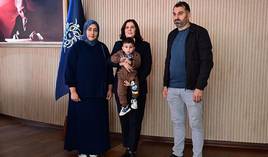 Başkan Çerçioğlu minik Muhammed için destek istedi