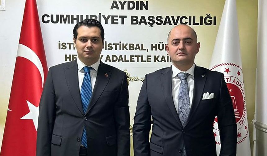 Germencik’in yeni başsavcısı Furkan Çağrı Yılmaz oldu