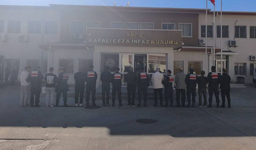 Kuşadası’nda aranan 11 hükümlü yakalandı