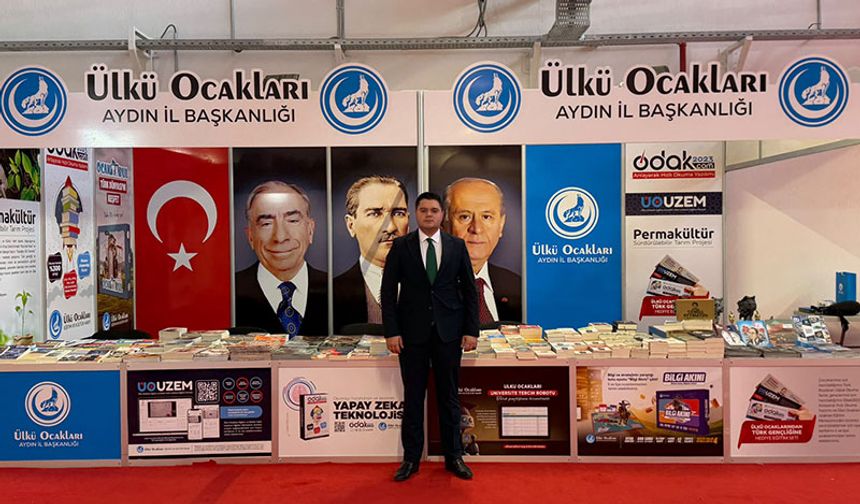 Ülkü Ocakları Aydın Kitap Fuarı’nda yerini aldı