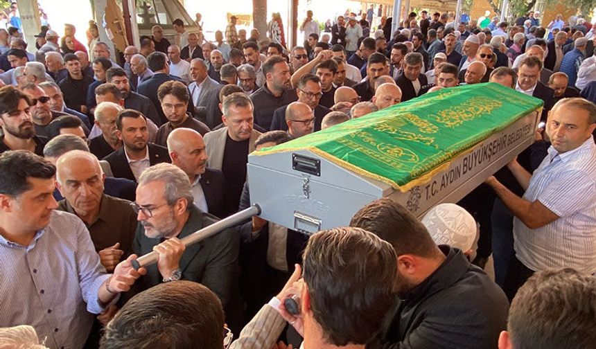 Nazilliler Derneği Başkanı Özdin son yolculuğuna uğurlandı