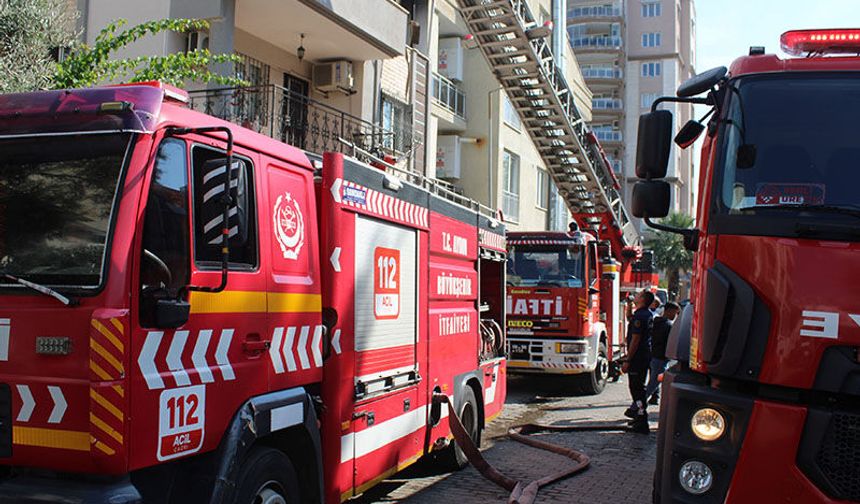 Aydın’da korkutan yangın