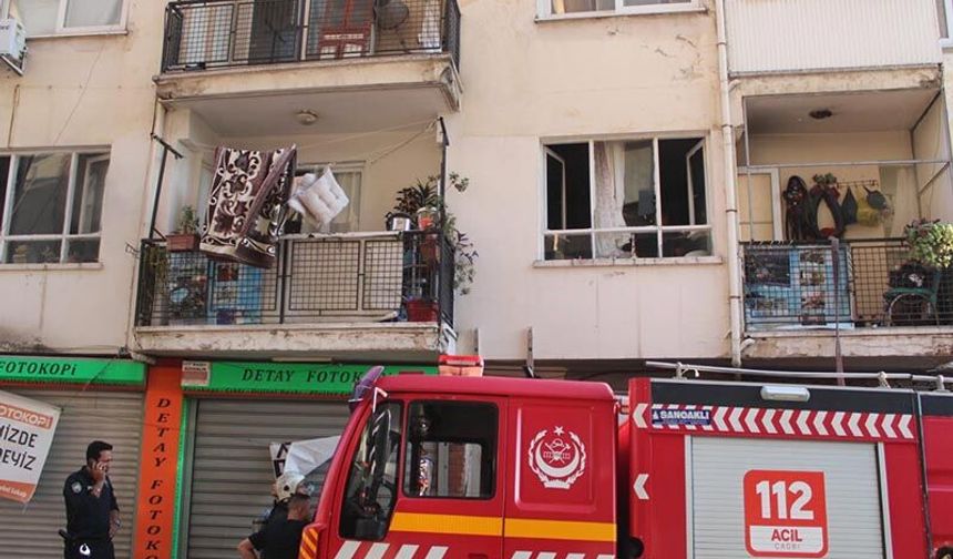 Aydın’da ev yangını